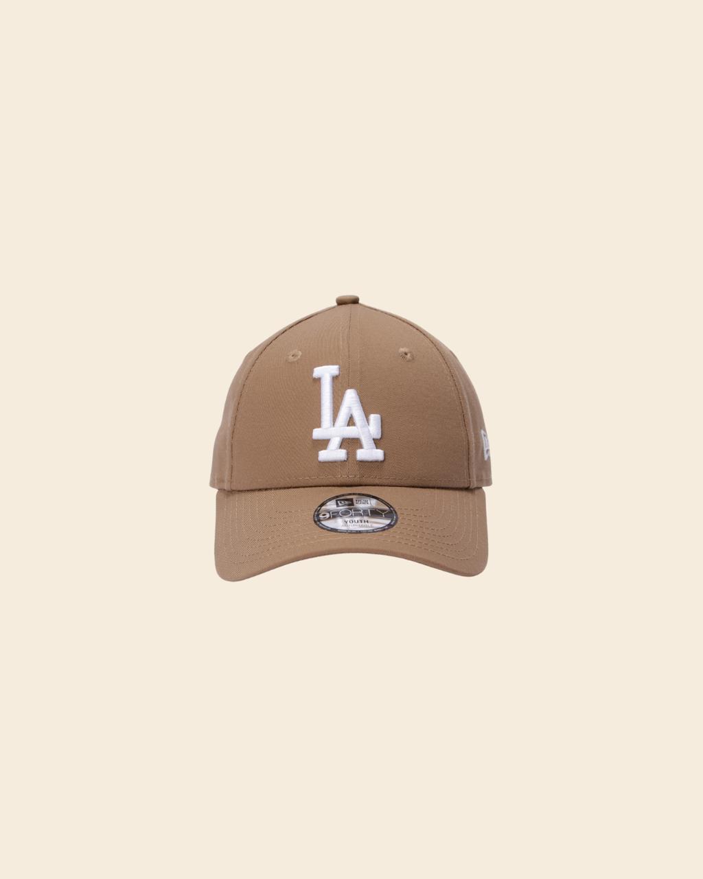 New Era LA Dodgers Kids Khaki