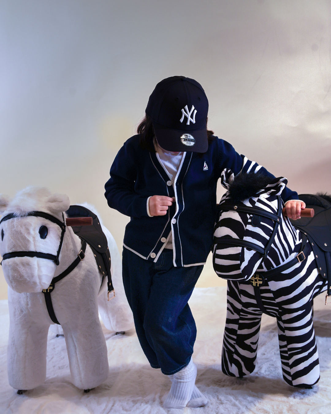 New Era NY Yankees Kids Navy Black