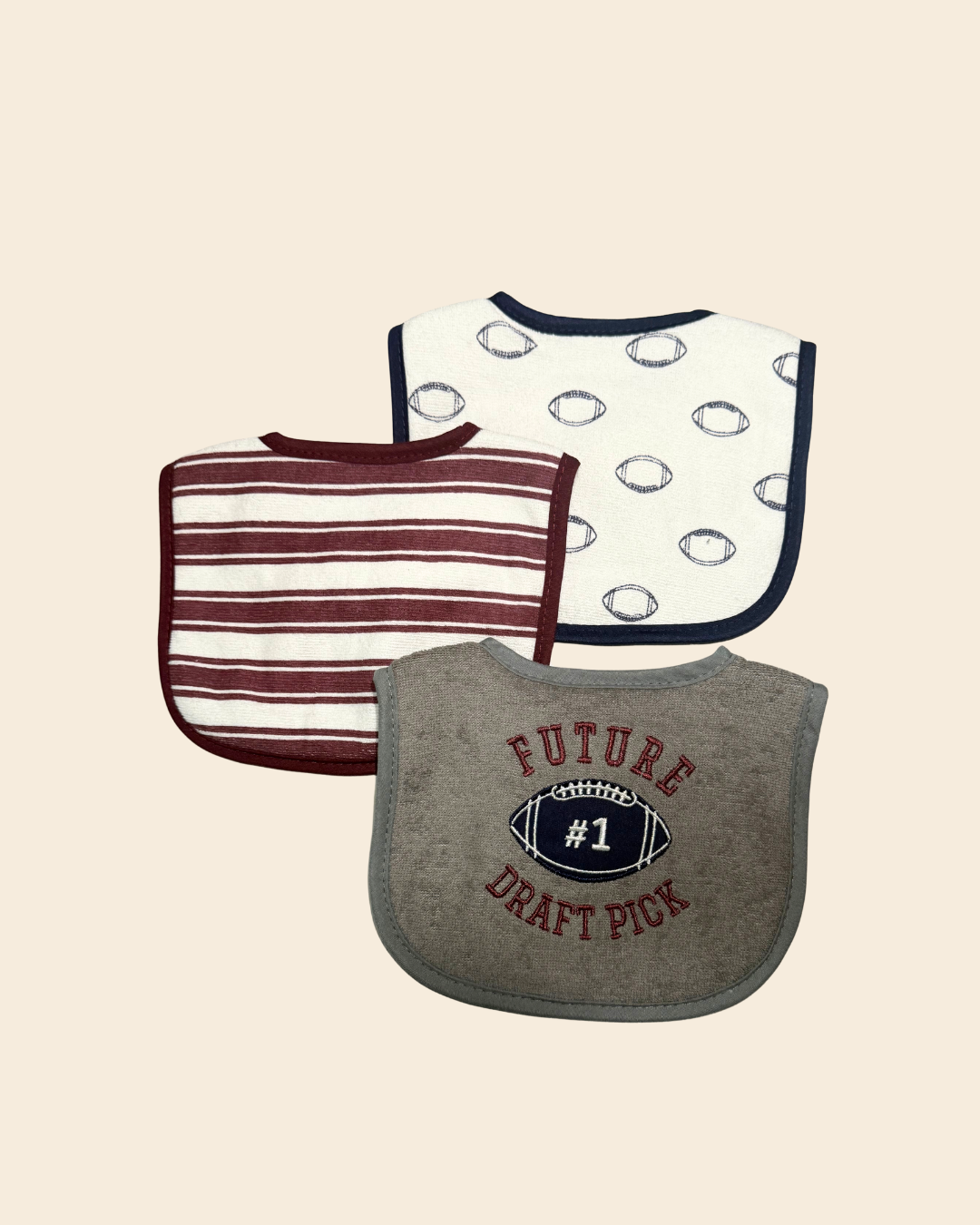 Little Luca Bib Set (Sporty)