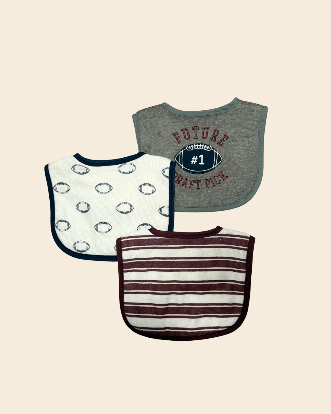 Little Luca Bib Set (Sporty)