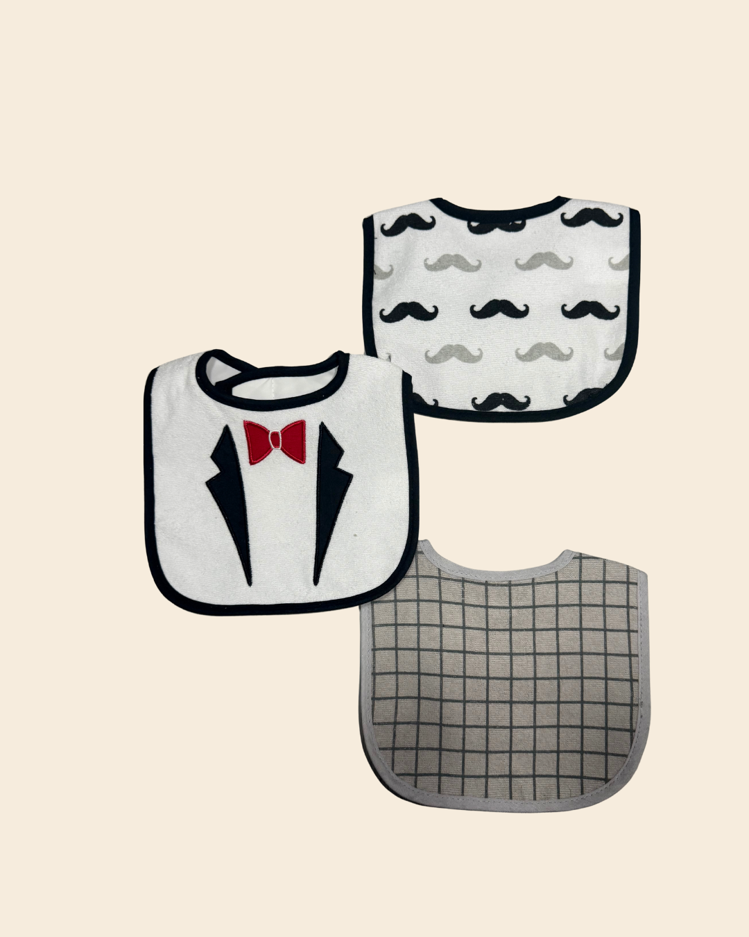Little Luca Bib Set (Gentleman Edition)