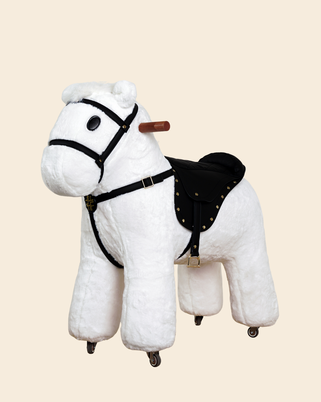 Hallie the White Horse