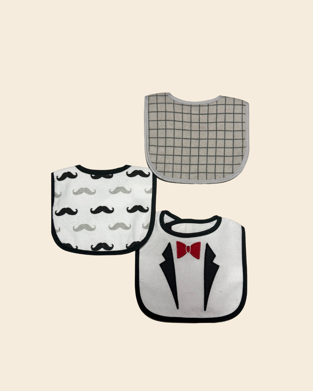 Little Luca Bib Set (Gentleman Edition)