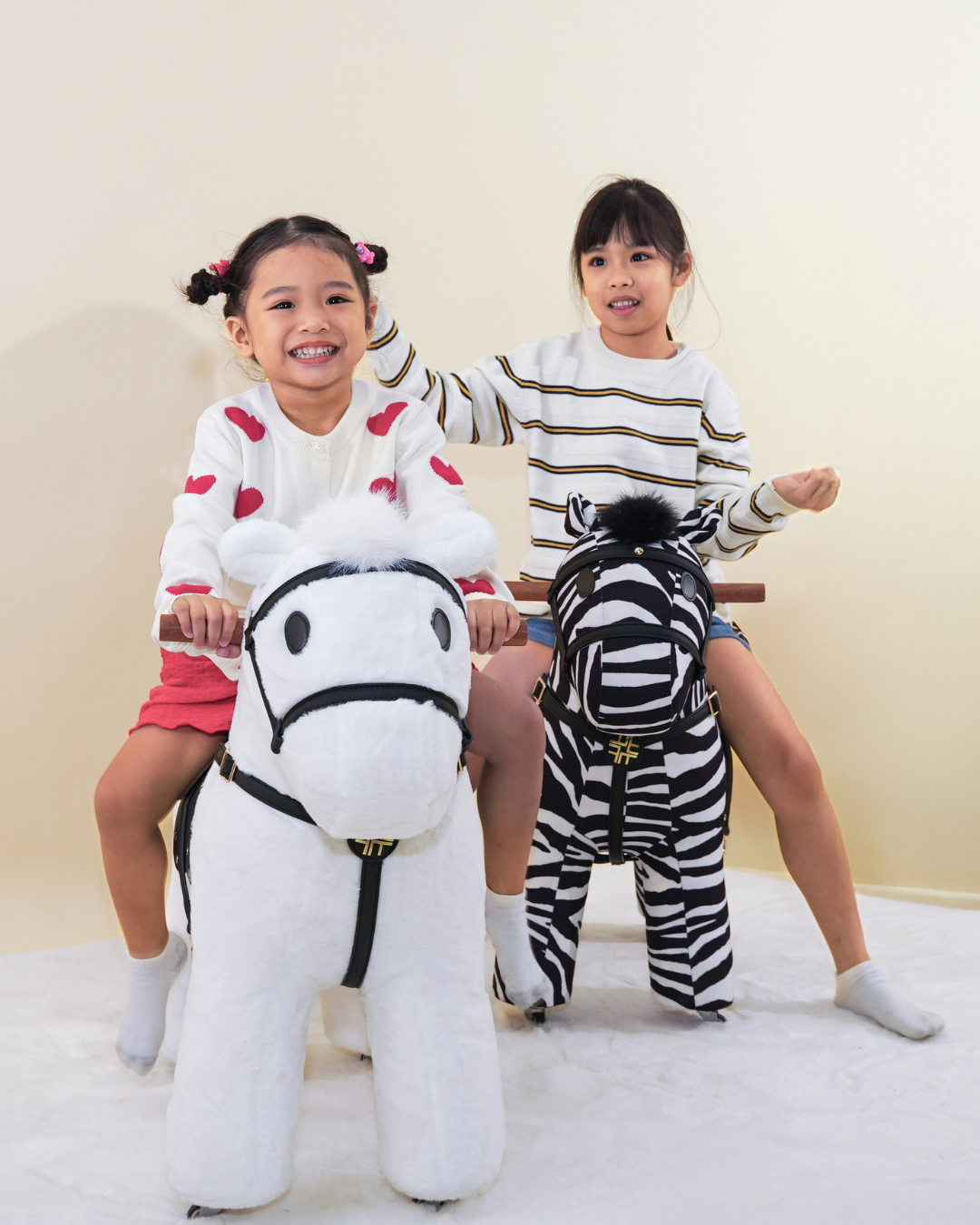 Hallie the White Horse