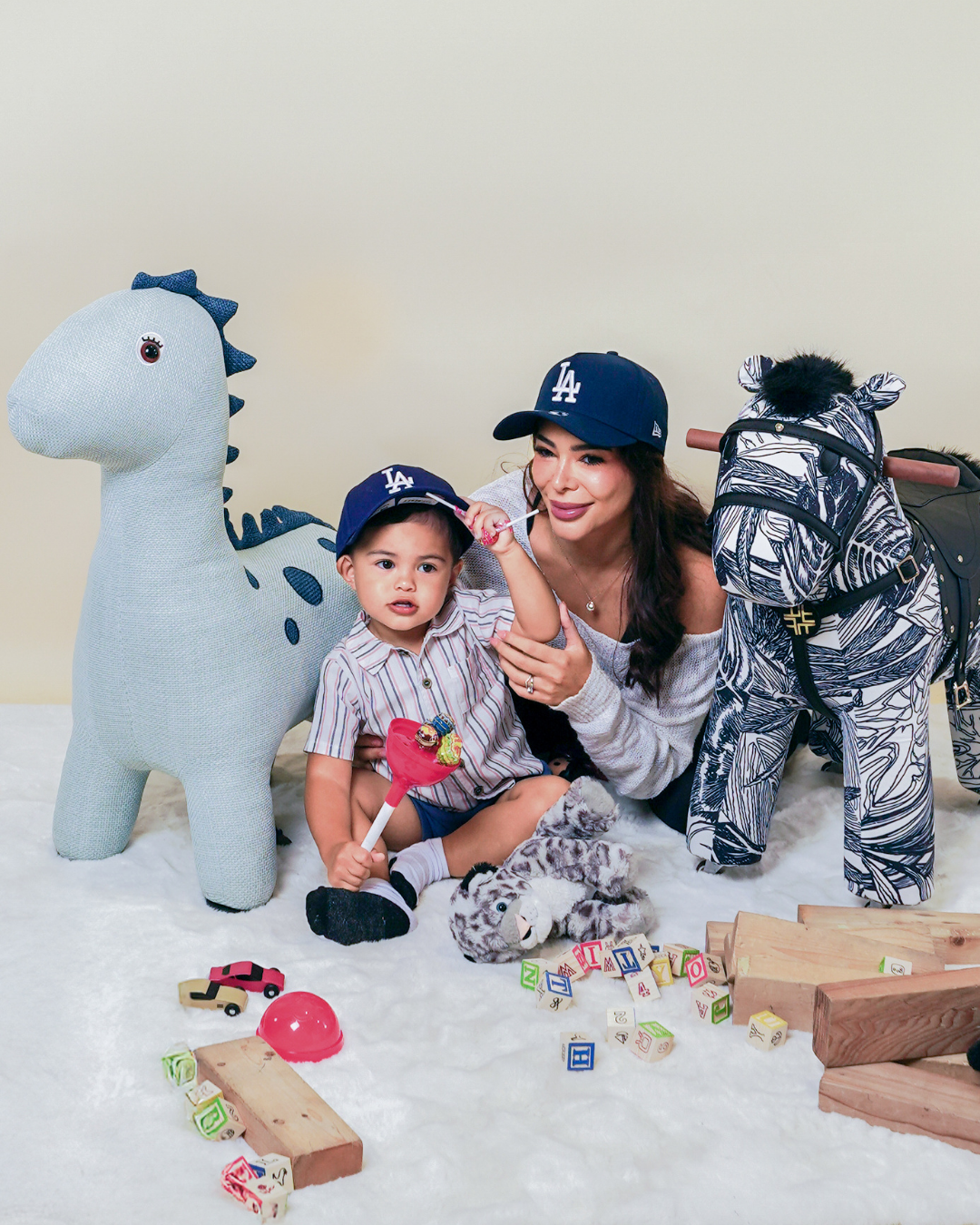 New Era LA Dodgers Kids Blue